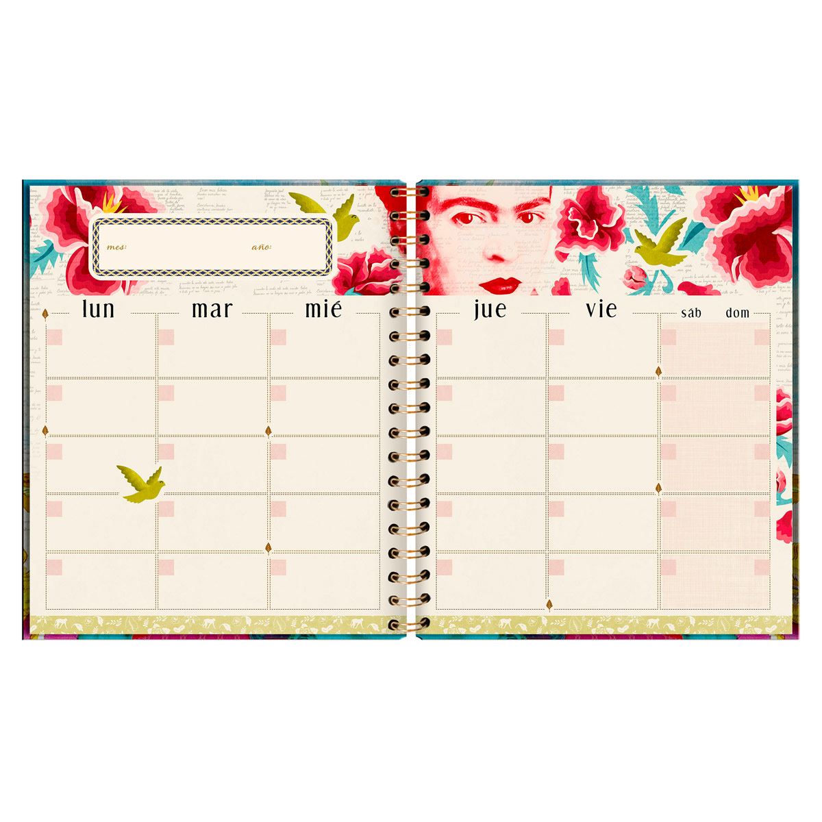 Planner Premium Paper Frida Kahlo