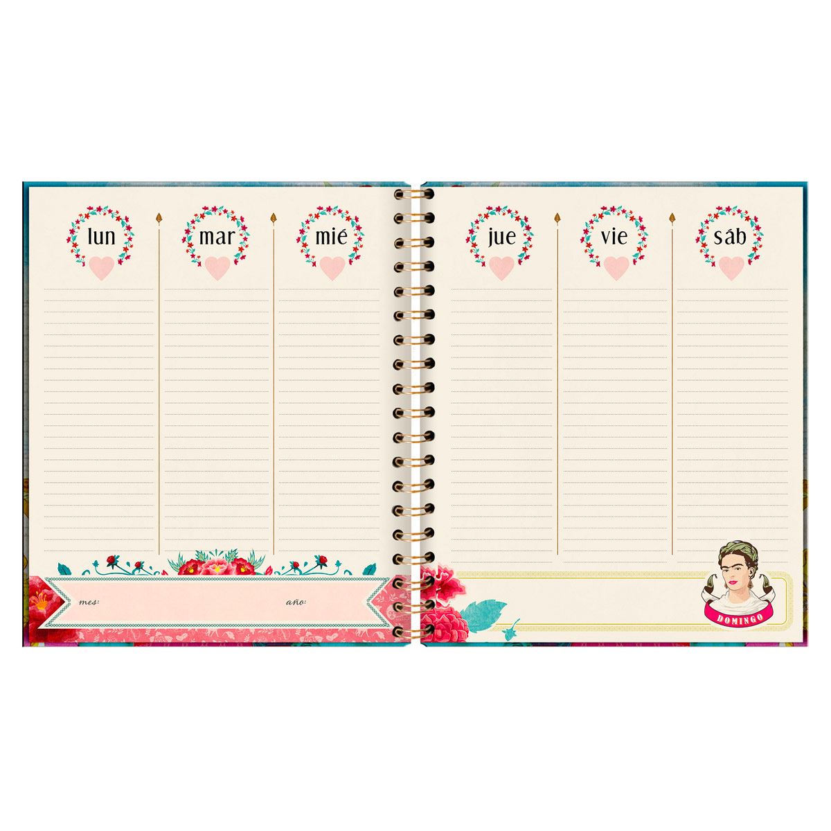 Planner Premium Paper Frida Kahlo