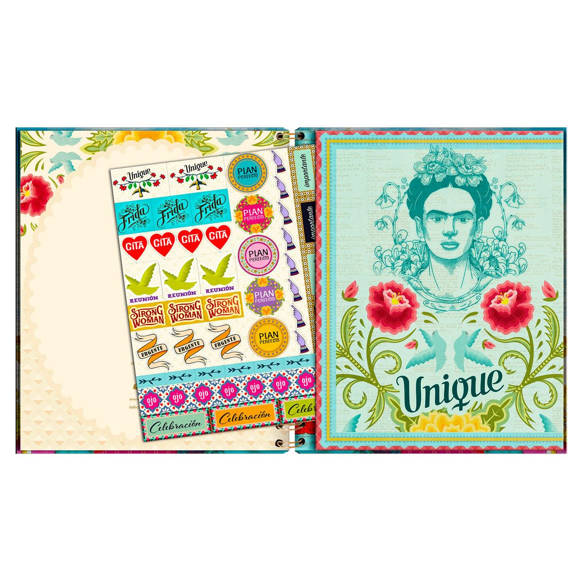Planner Premium Paper Frida Kahlo