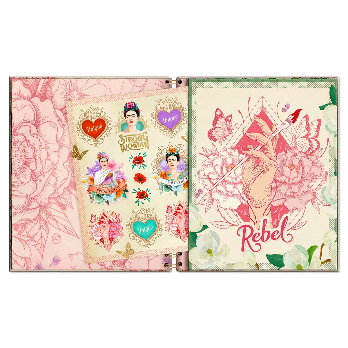 Agenda Premium Paper Frida Kahlo Diaria Espiral 2024