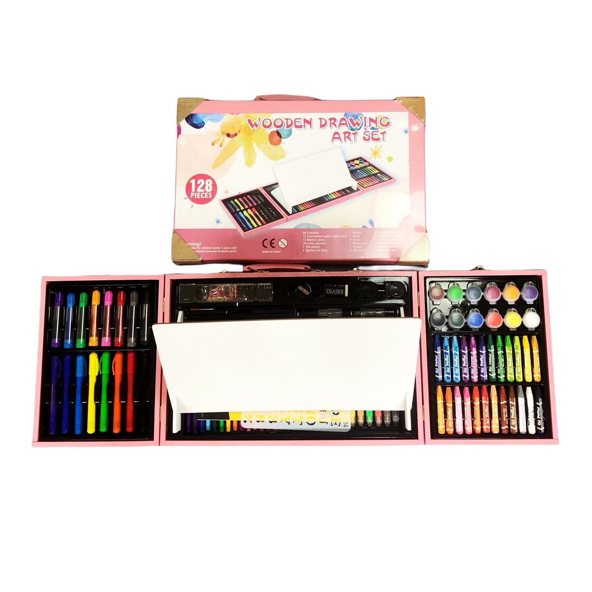 Set de arte Joyway en estuche de Madera y Plastico