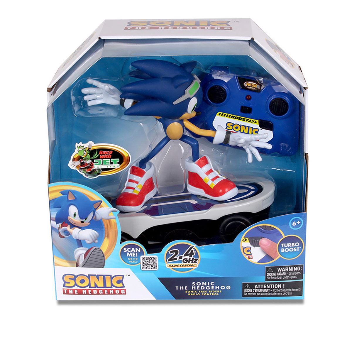 Vehículo a Control Remoto Sonic Patineta 2 4ghz