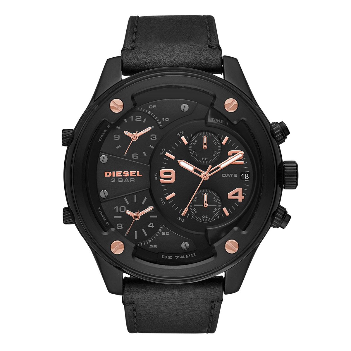 Reloj Diesel Boltdown Negro Para Caballero