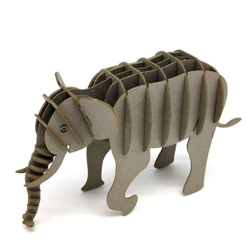 Rompecabezas 3D Elefante