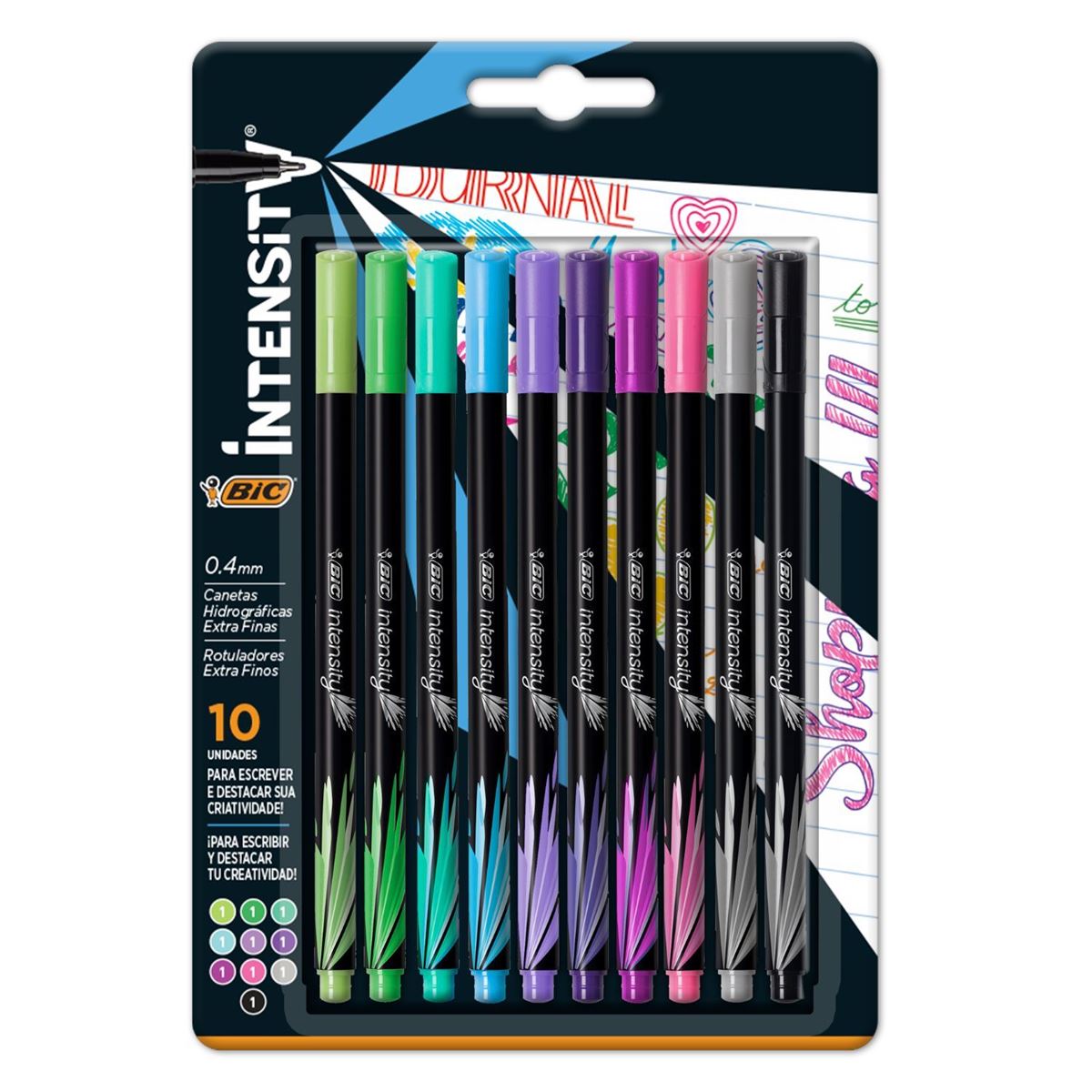Rotulador Intensity 10 Piezas Bic
