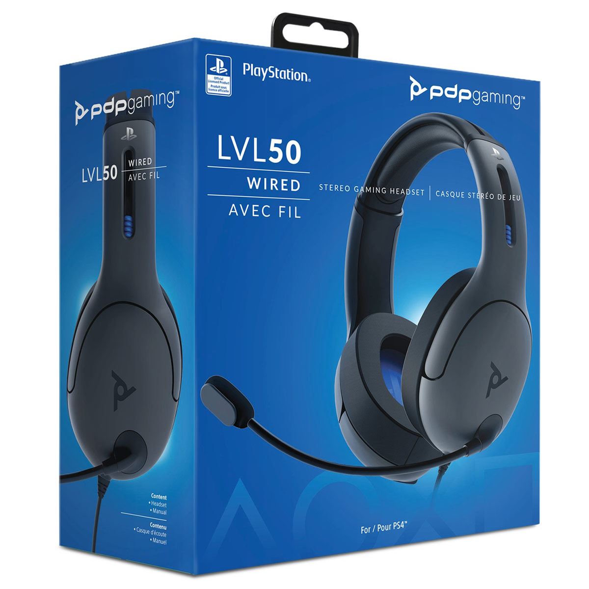 Diadema Ps4 Lvl50 Wired Stereo