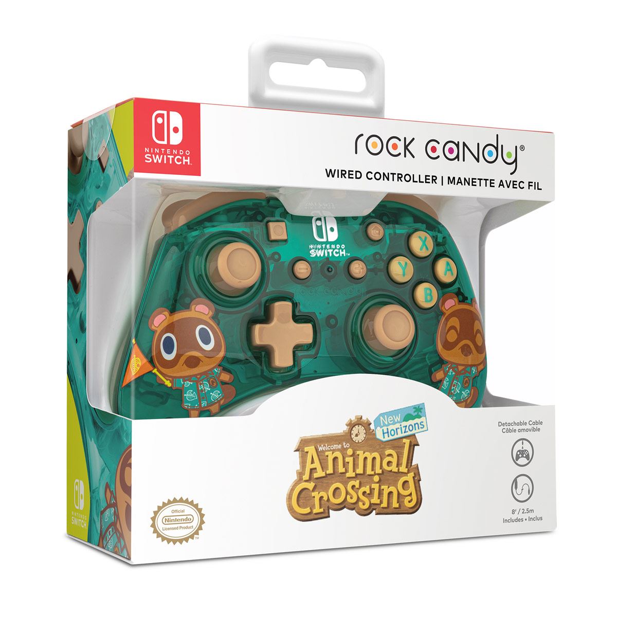 Control Rock Candy Wired Nintendo Switch Animal Crossing