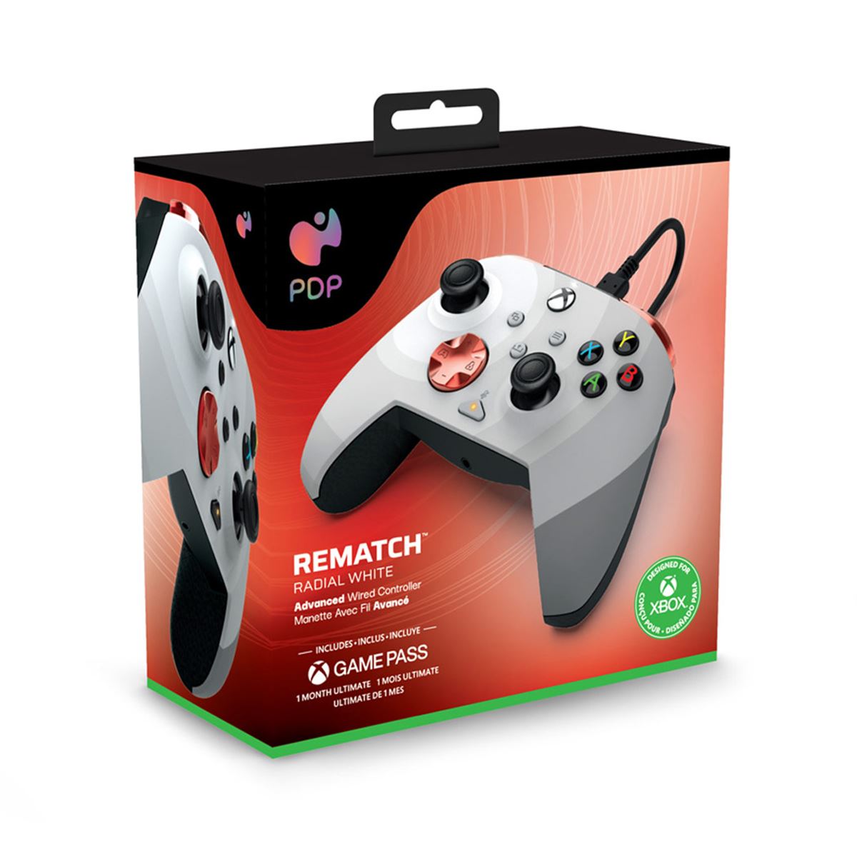 Control PDP para Xbox rematch radial blanco