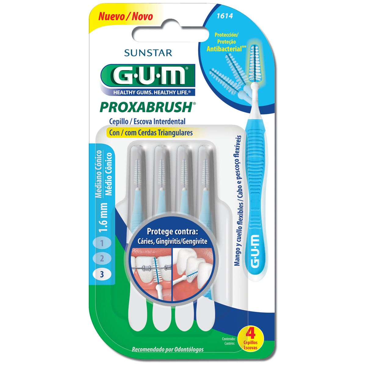 Proxabrush Viajero Cónico C/4