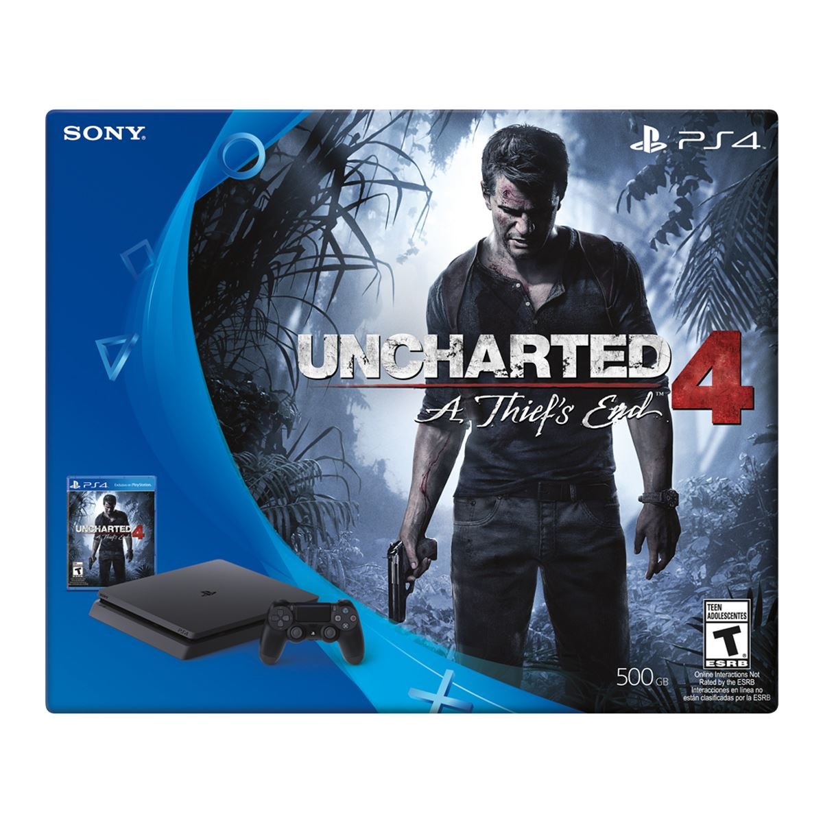 Consola PS4 Uncharted 4