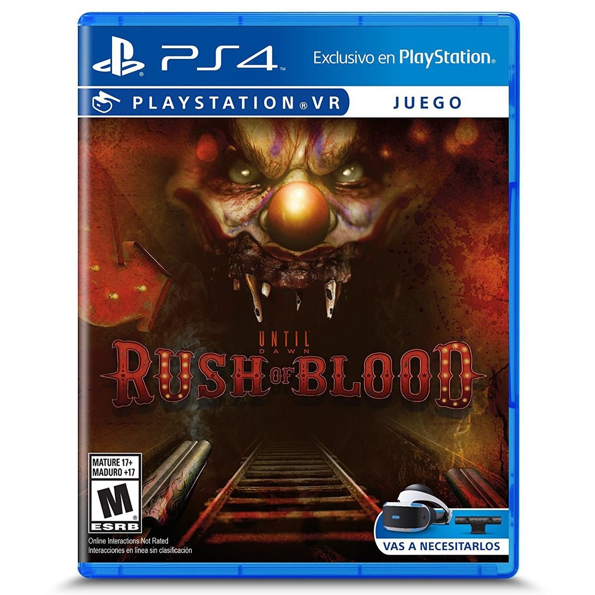 PS4 VR Until Dawn Rush Of Blood