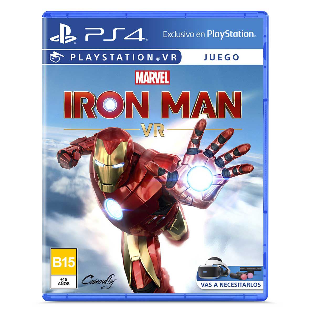 Preventa Iron Man Vr Playstation 4