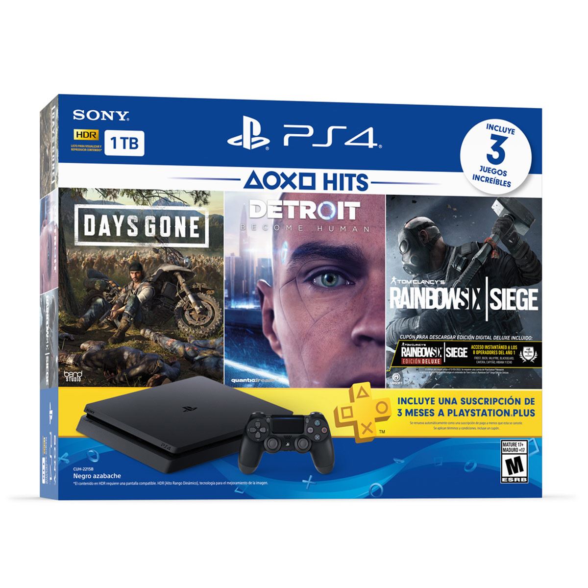 Consola PS4 Slim de 1TB Hits Bundle 5