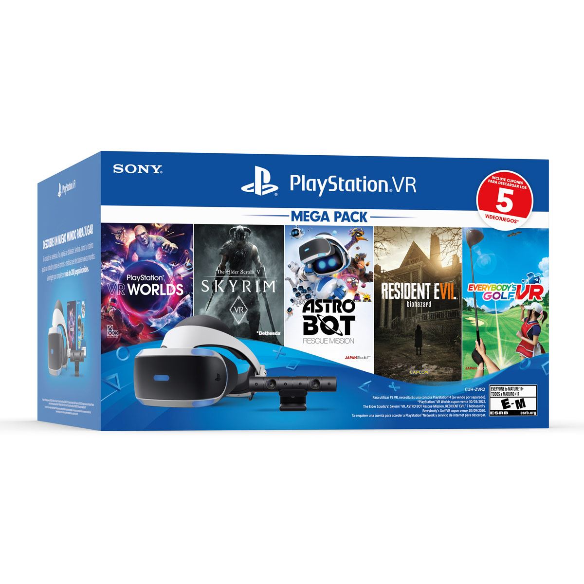 Generacion tempo Productivo Virtual Reality Mega Pack PlayStation 4