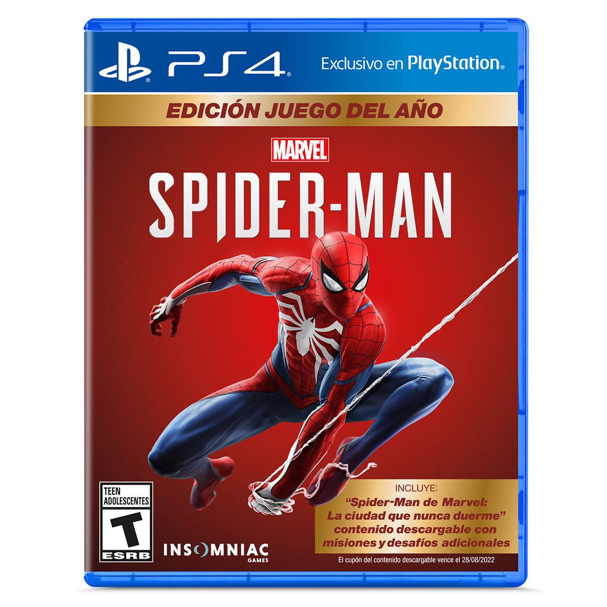 Spiderman Goty Edition Playstation 4