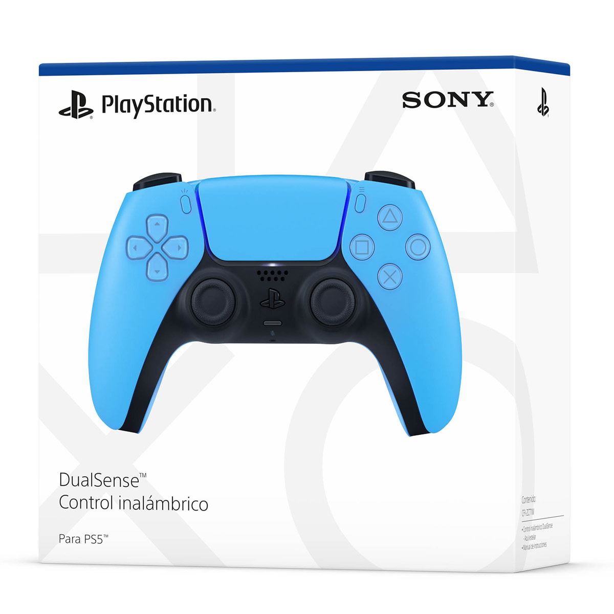 Mando Inalámbrico PlayStation DualSense Sterling para PS5 - Plata