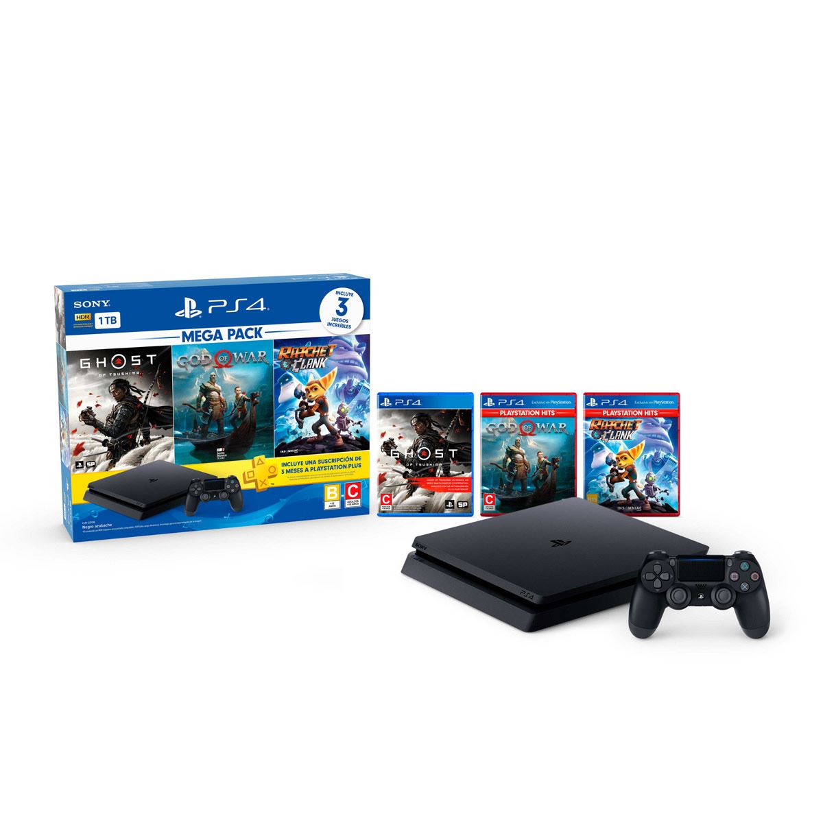 Consola PS4 Megapack 18