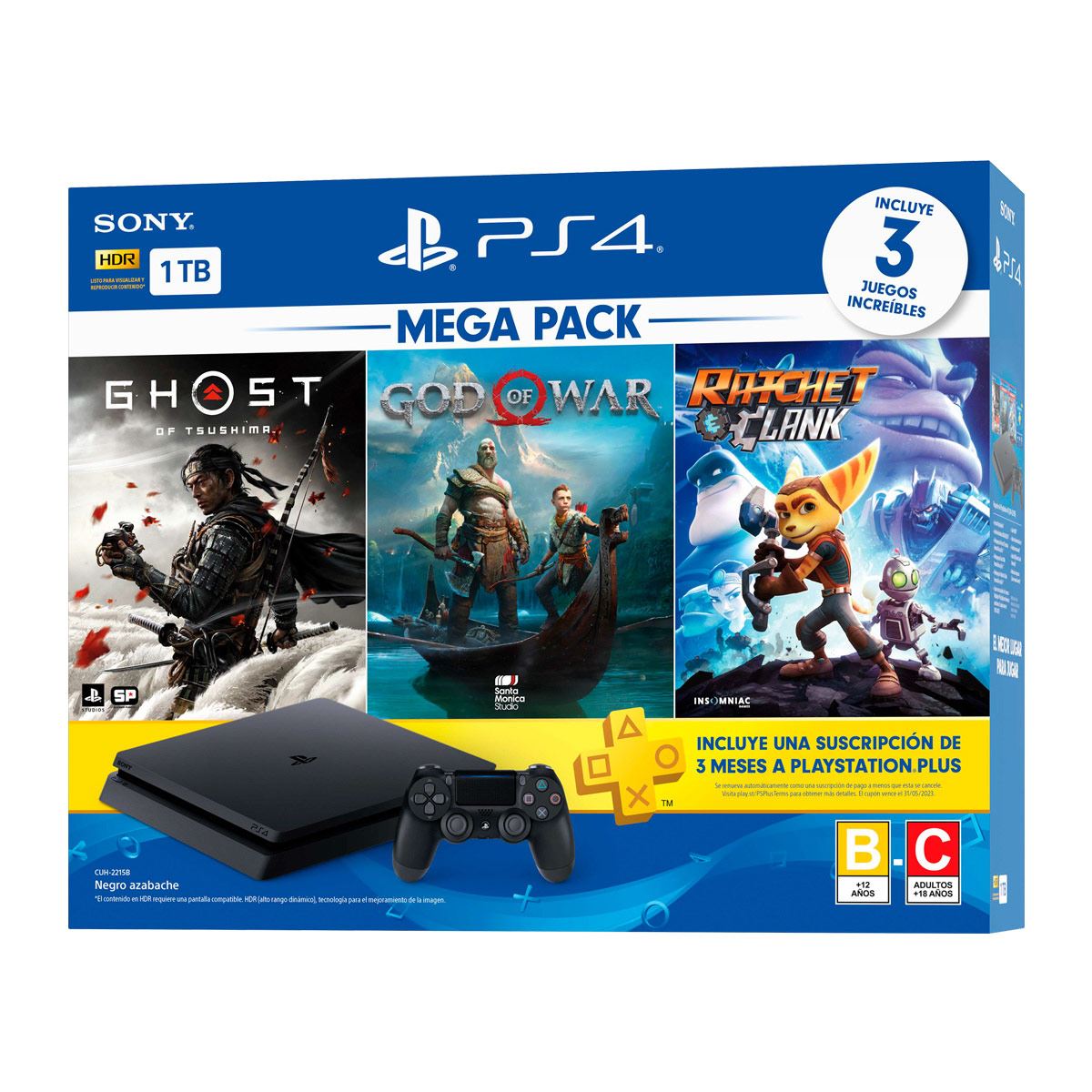 Consola PS4 Megapack 18