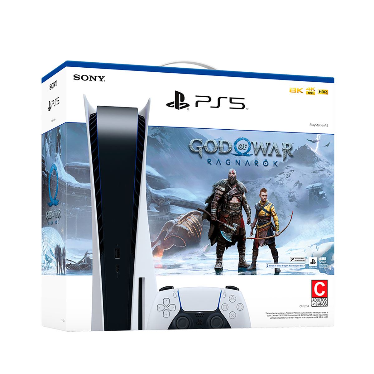 Consola PS5 GOW Ragnarok estándar