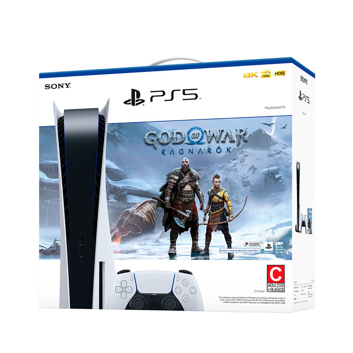 Consola PS5 GOW Ragnarok estándar