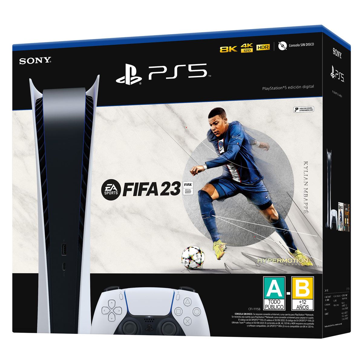 Consola PS5 FIFA 23 edición digital