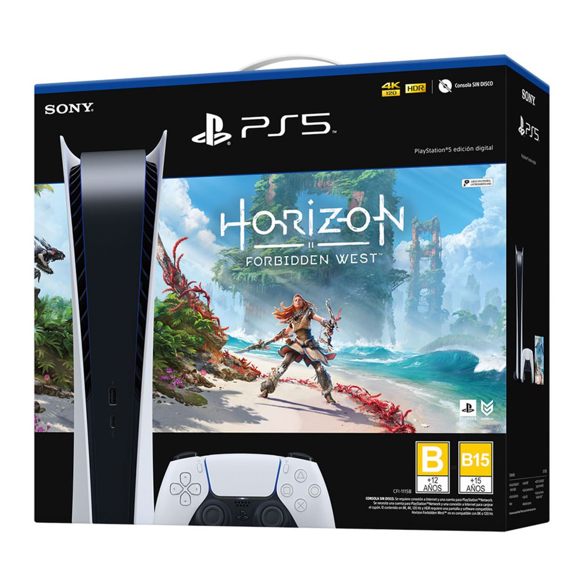 Consola PS5 Digital Bundle Horizon
