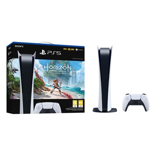 Consola PS5 Digital Bundle Horizon