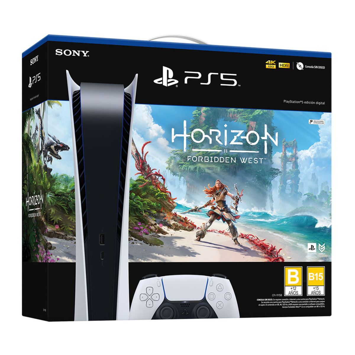 Consola PS5 Digital Bundle Horizon