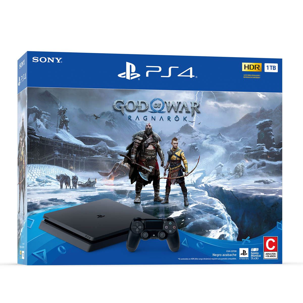 Consola PS4 1tb God of War Ragnarok