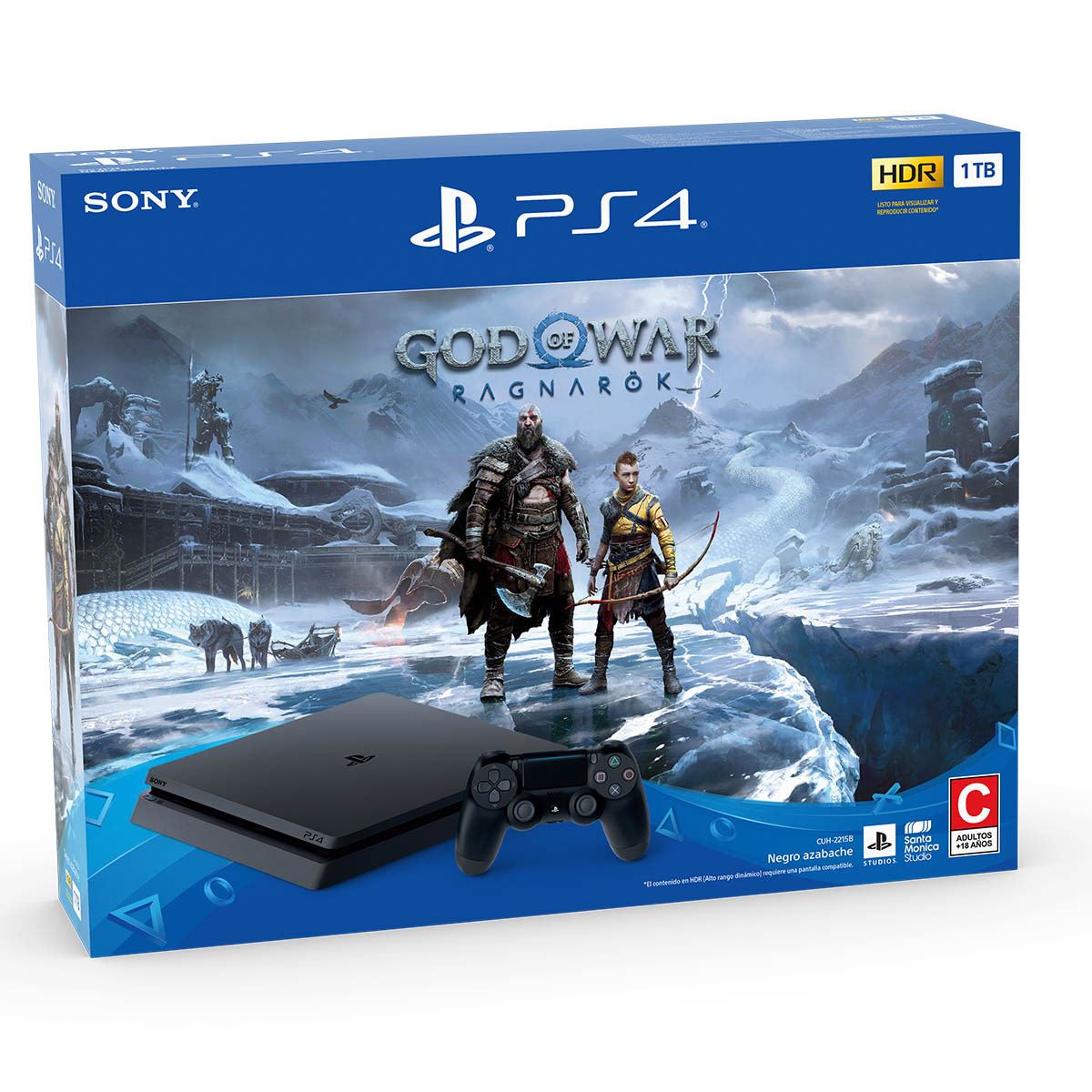 Consola PS4 1tb God of War Ragnarok