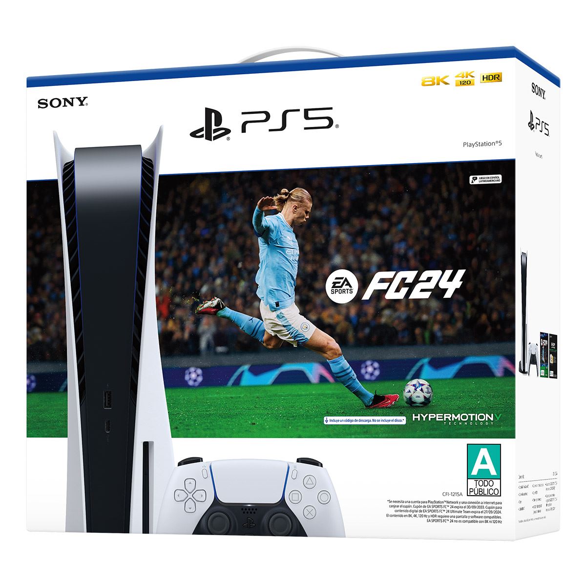 Consola PS5 FC24 Bundle EA Sports