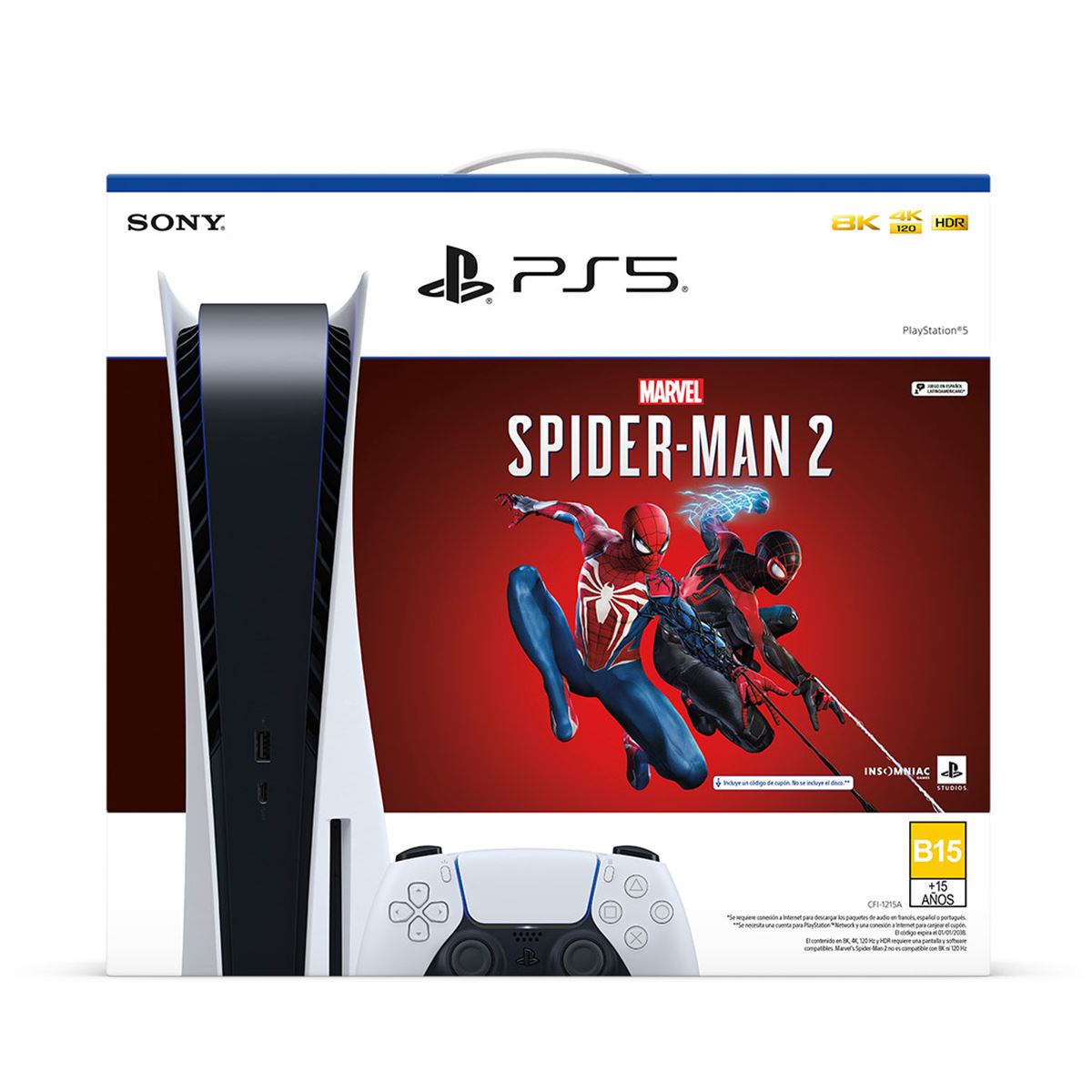Consola PS5 Marvel's Spider-Man 2
