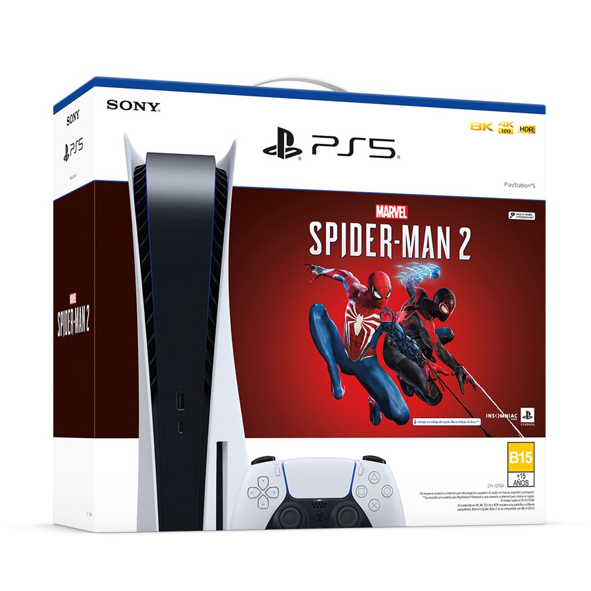 Consola PS5 Marvel's Spider-Man 2
