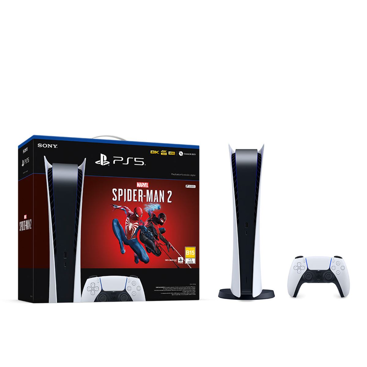 Consola PS5 Marvel´s Spider-Man 2 Edición Digital
