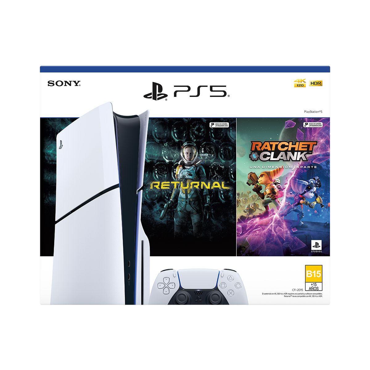 Consola PS5 Slim 1 TB Bundle Estándar