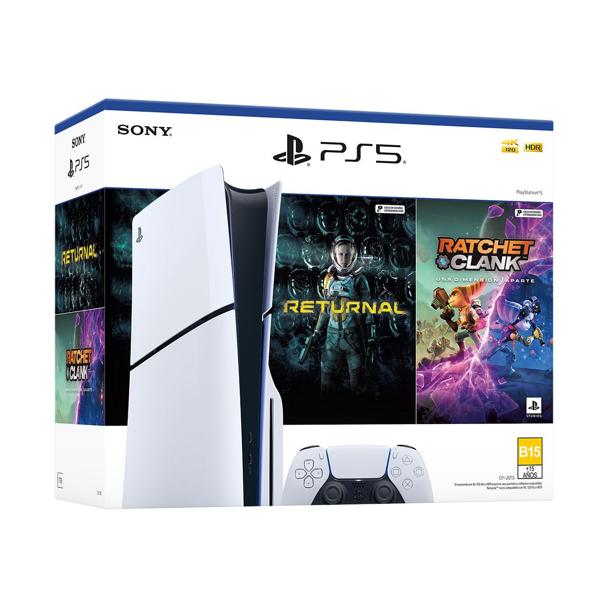 Consola PS5 Slim 1 TB Bundle Estándar