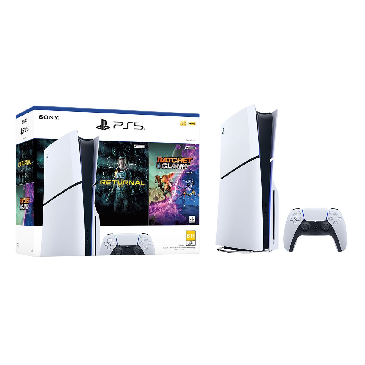 Consola PS5 Slim 1 TB Bundle Estándar