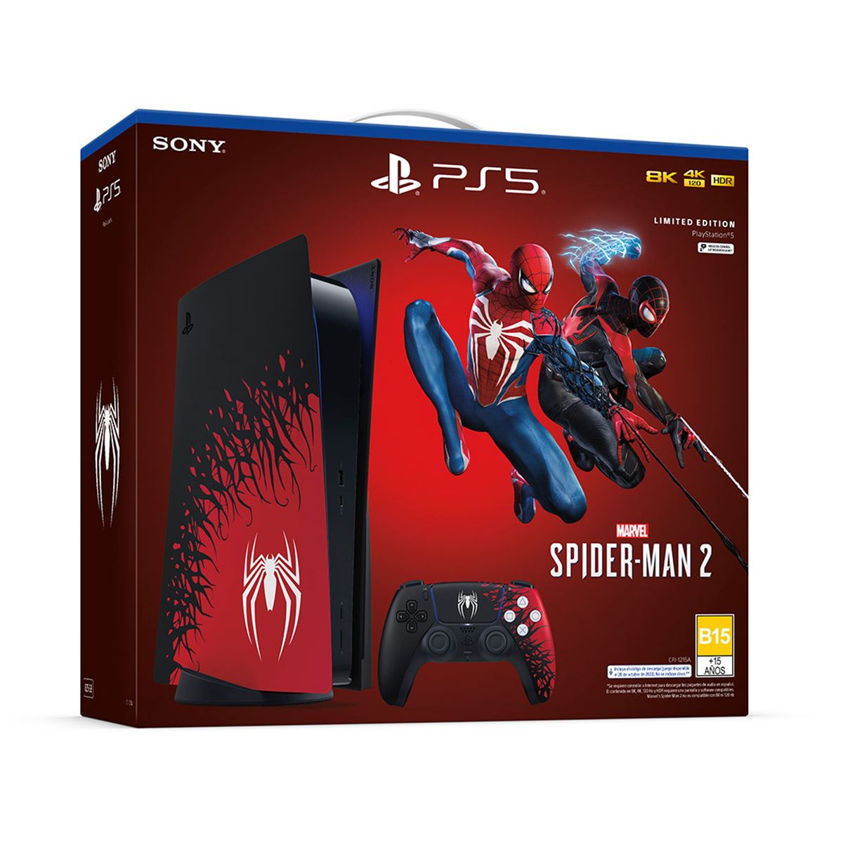 Consola Marvel's Spider-man 2 estándar