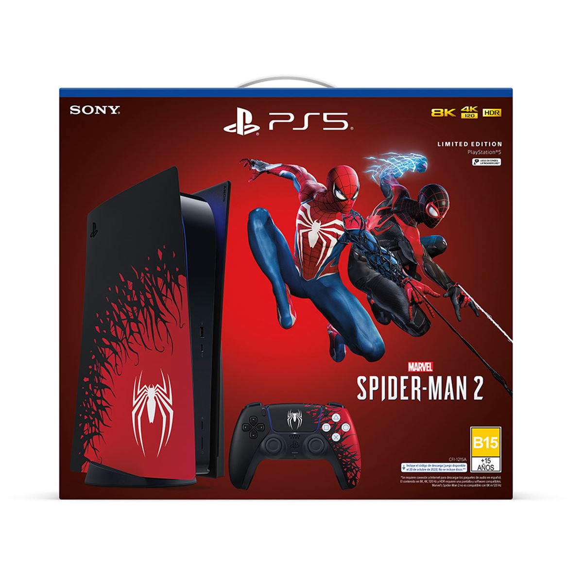 Consola Marvel's Spider-man 2 estándar