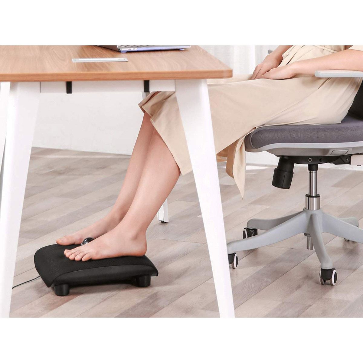 Masajeador De Pies Tipo Shiatsu Con Calor Naipo