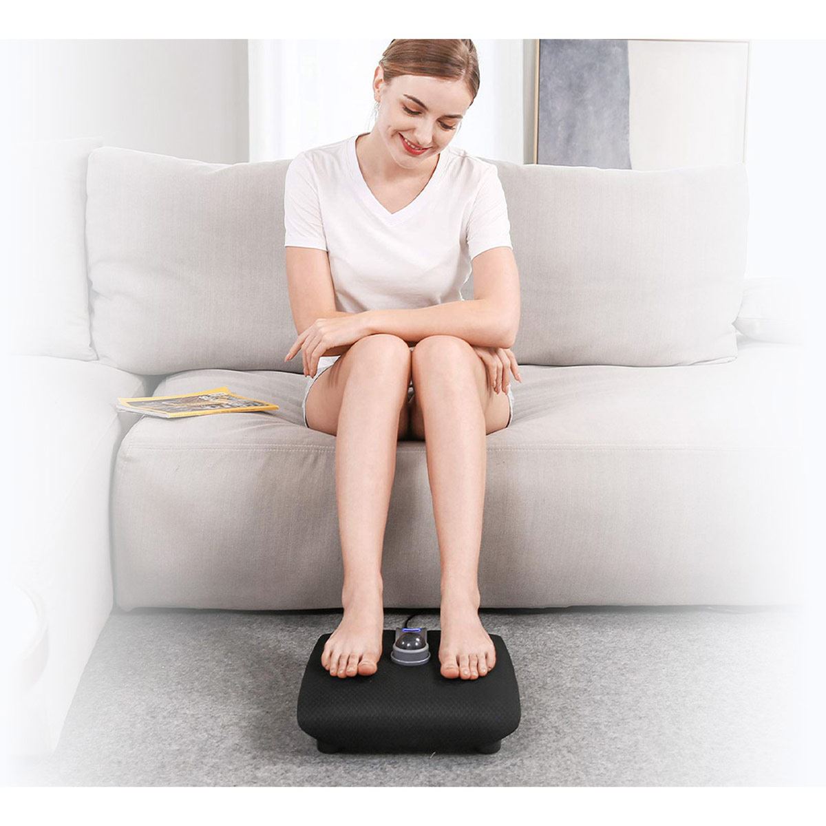 Masajeador De Pies Tipo Shiatsu Con Calor Naipo