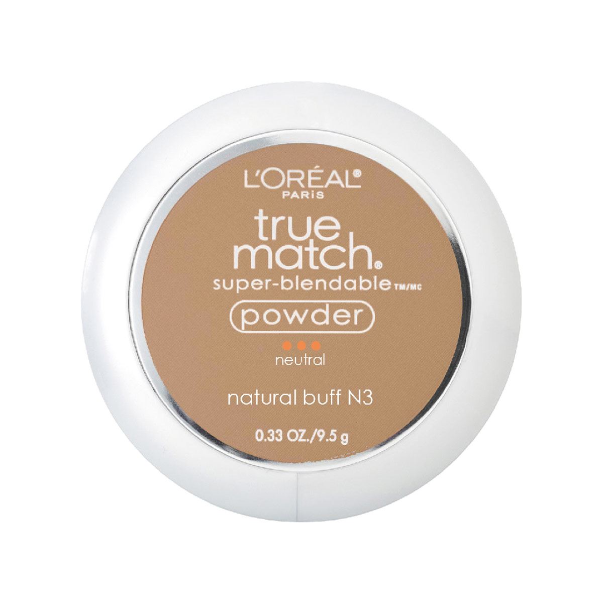Polvo Maquillaje L'Oréal París True Match Tono Natural Buff