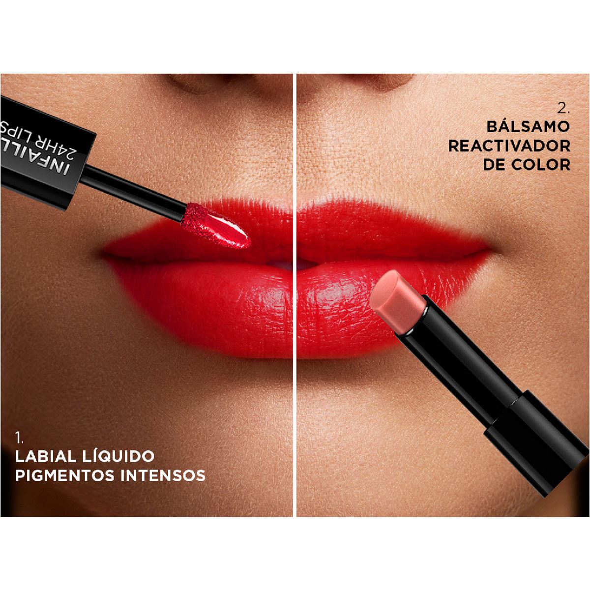 Labial Líquido Infallible X3 L'Oréal Paris , Tono 3 Neverending Nutmeg