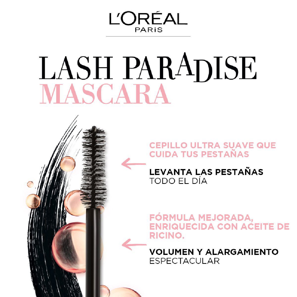 Máscara para pestañas Lash Paradise L'Oréal Paris
