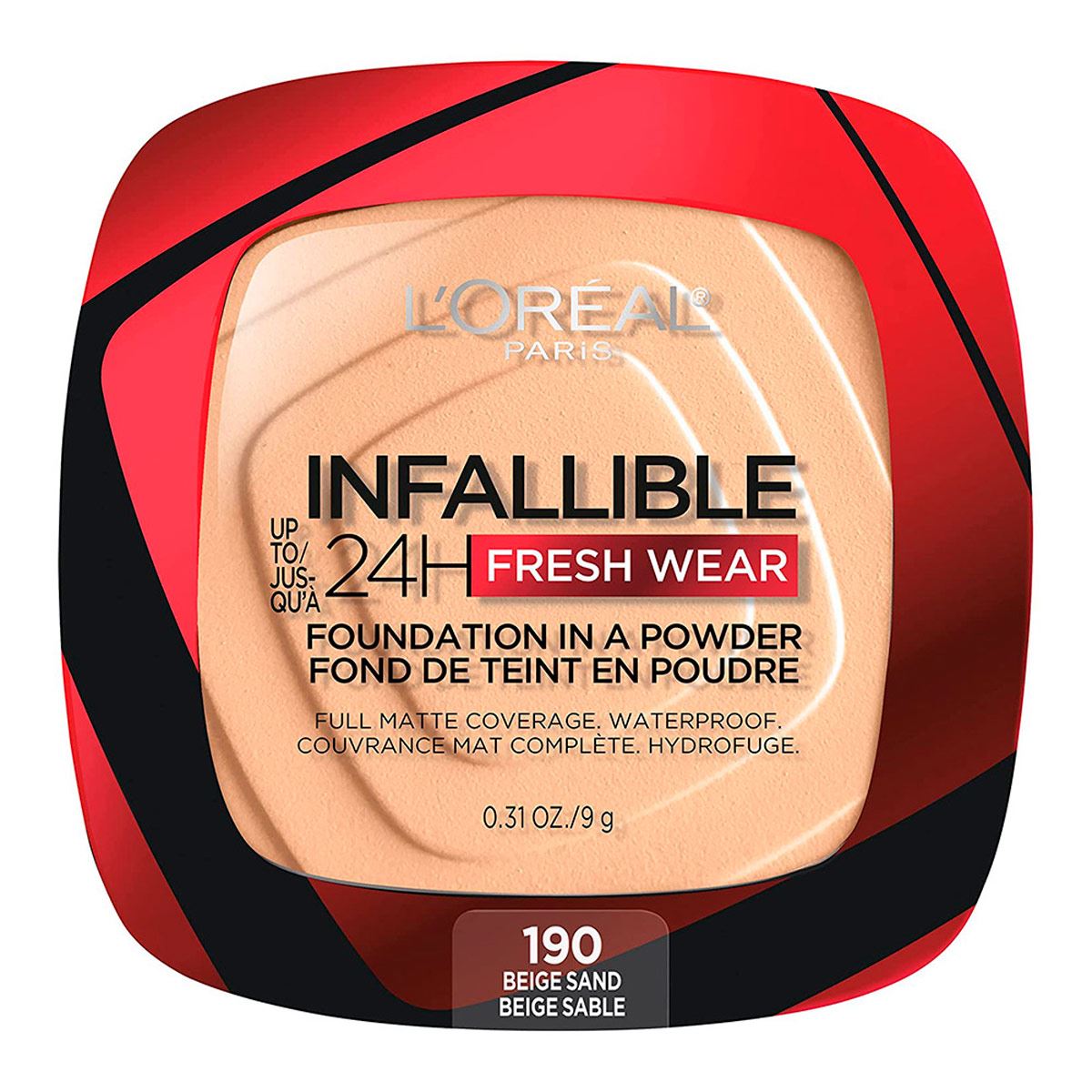 Polvo compacto Infallible Fdnt In A Pwd Beige Sand 190