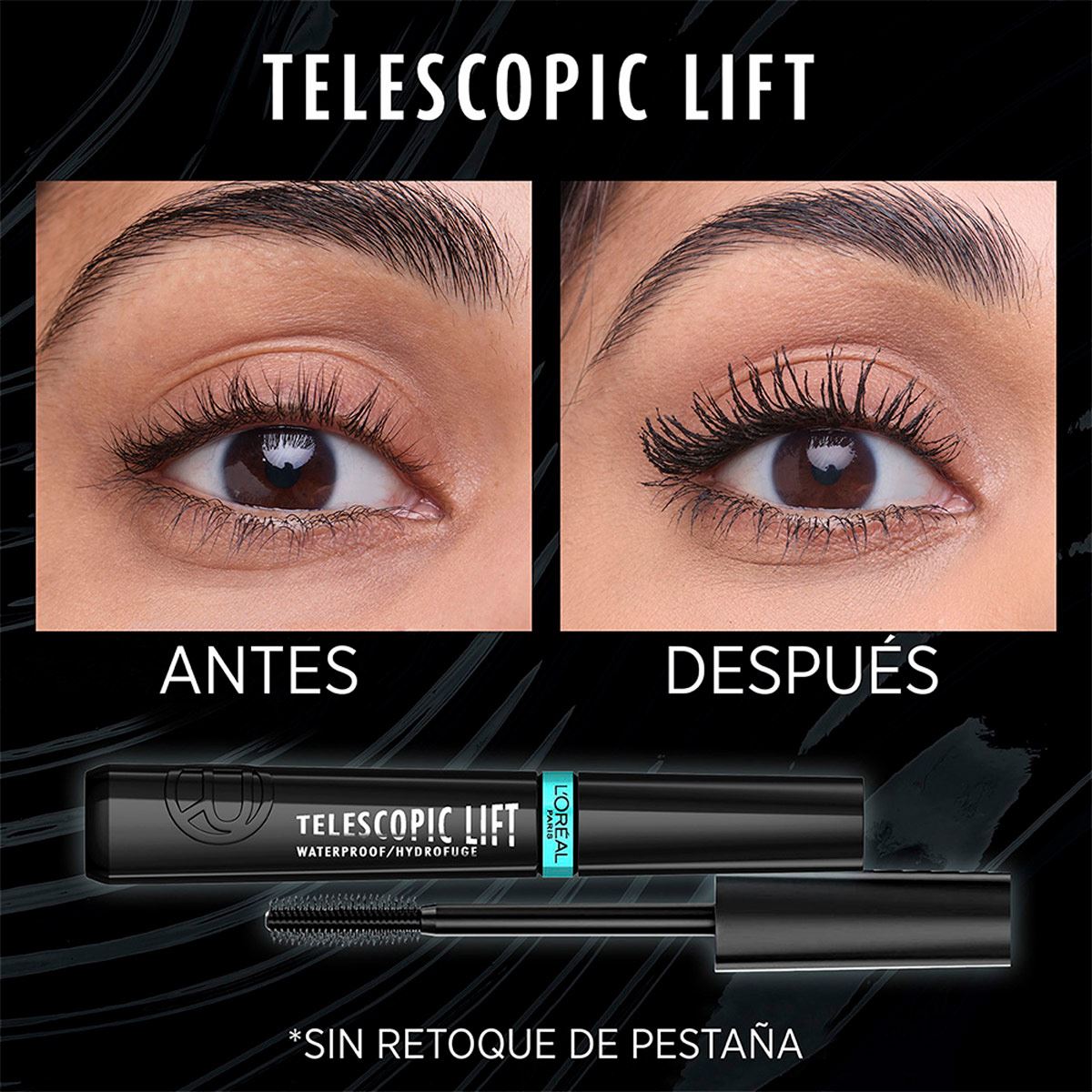 Máscara de Pestañas Telescopic Lift Masc L'oréal Paris