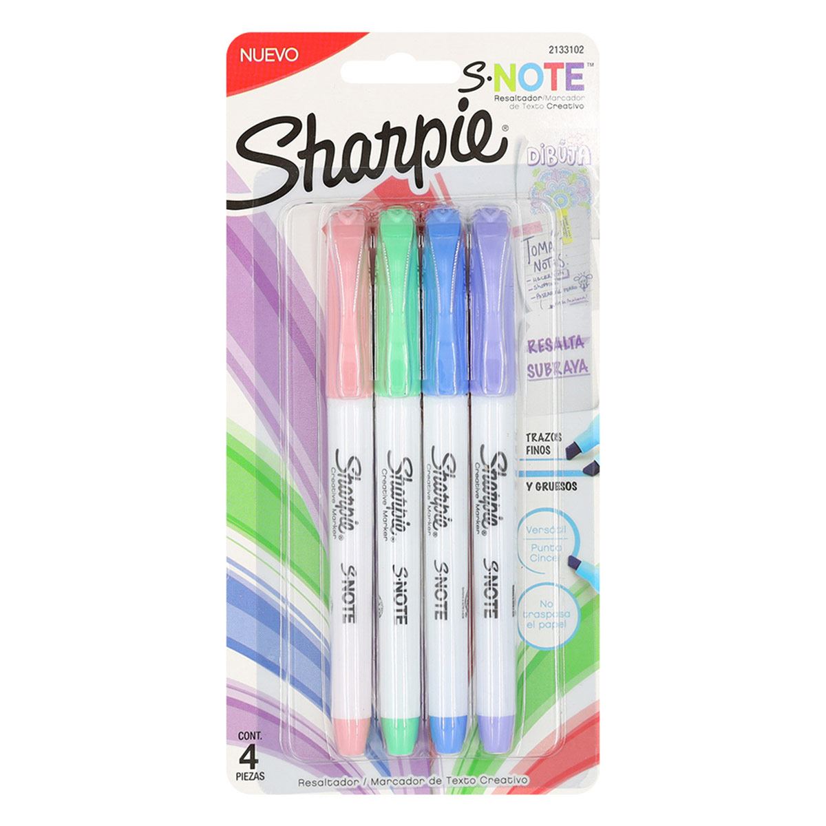 Sharpie Snote CD4 Pastel