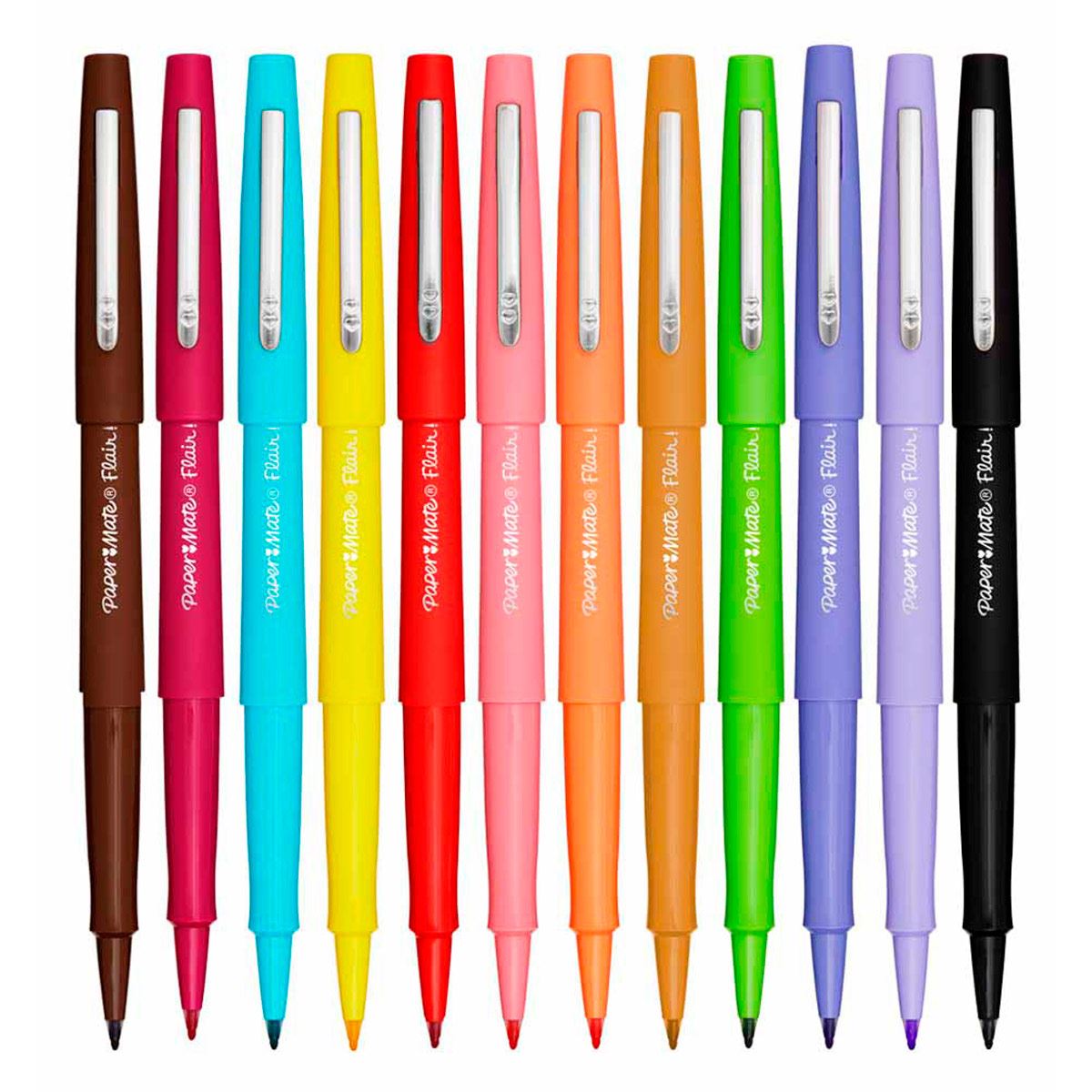 Bolígrafos Flair con aroma 12 piezas