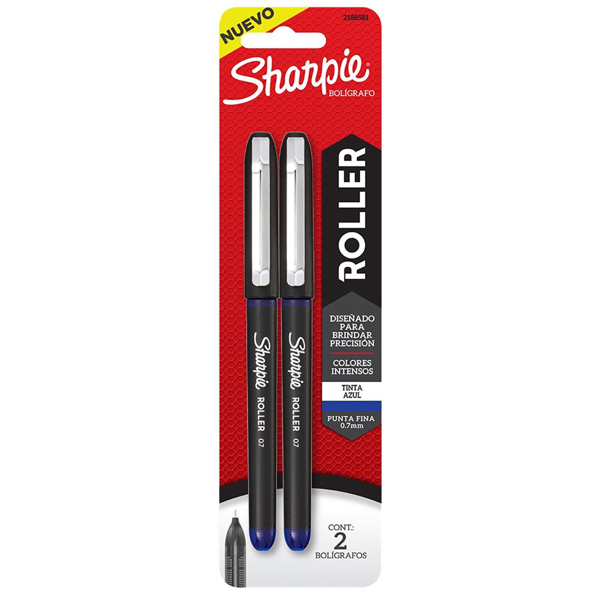 Bolígrafo Sharpie Roller Ball 0.7Mm Azul