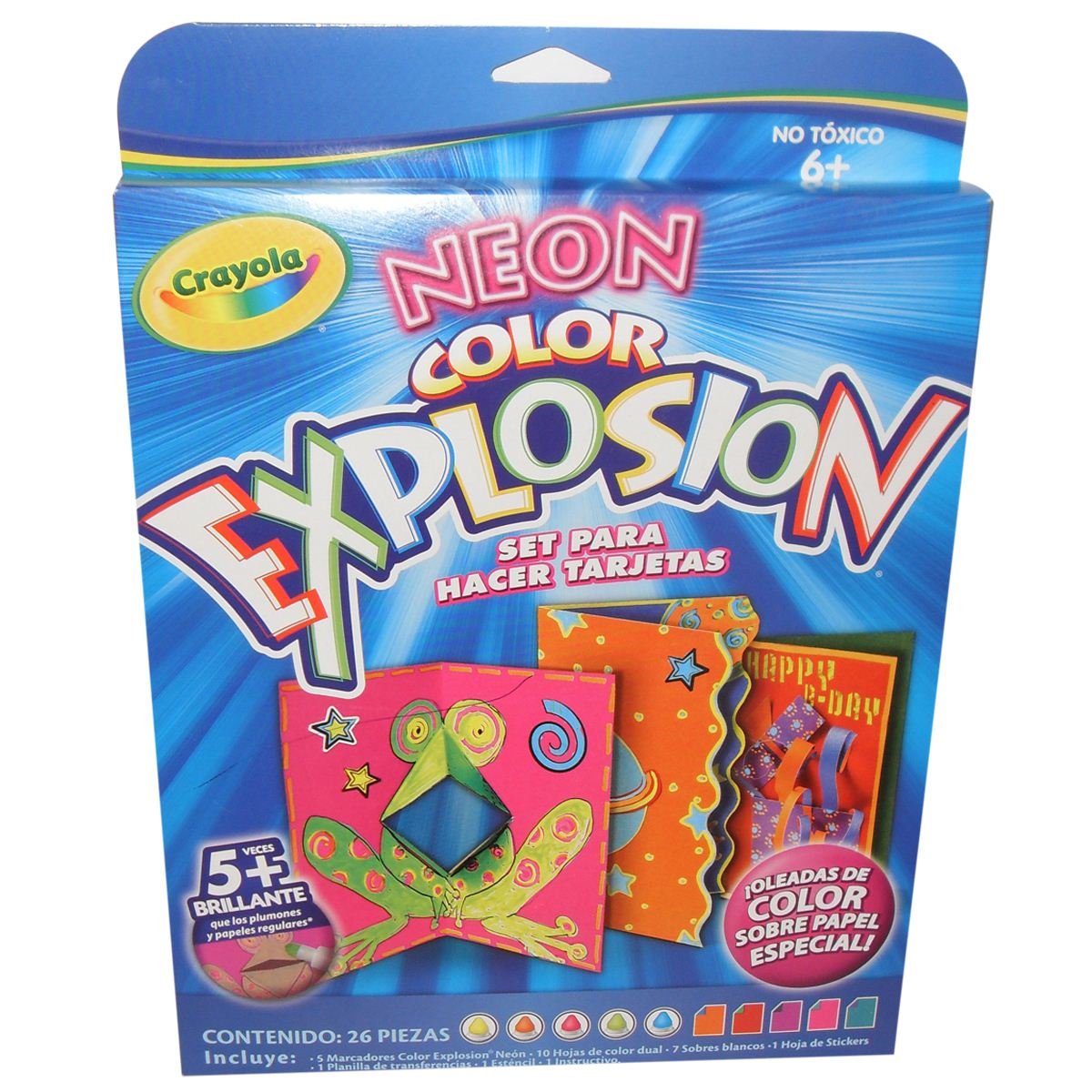 Color Explosion Neon Card Kit